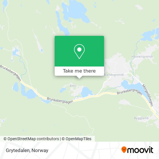 Grytedalen map