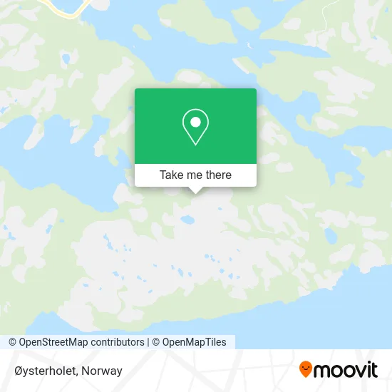 Øysterholet map