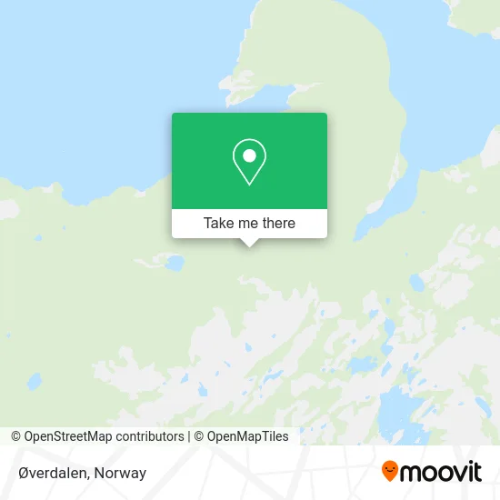 Øverdalen map