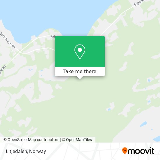 Litjedalen map