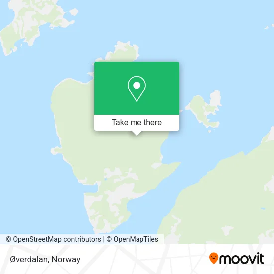 Øverdalan map
