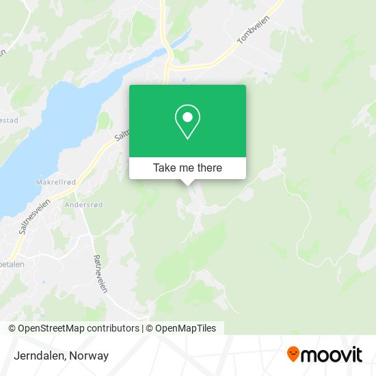 Jerndalen map