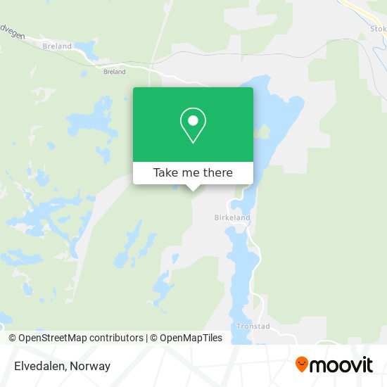 Elvedalen map