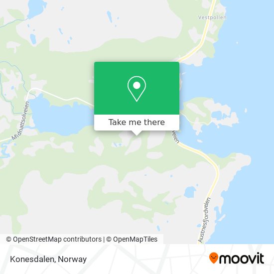 Konesdalen map