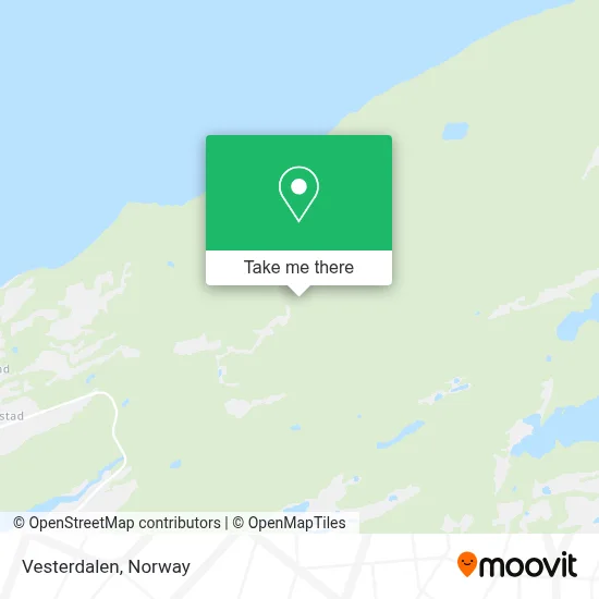 Vesterdalen map