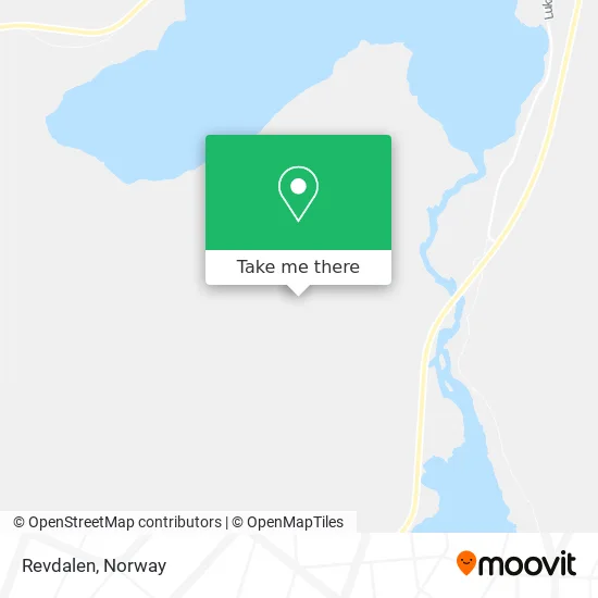 Revdalen map