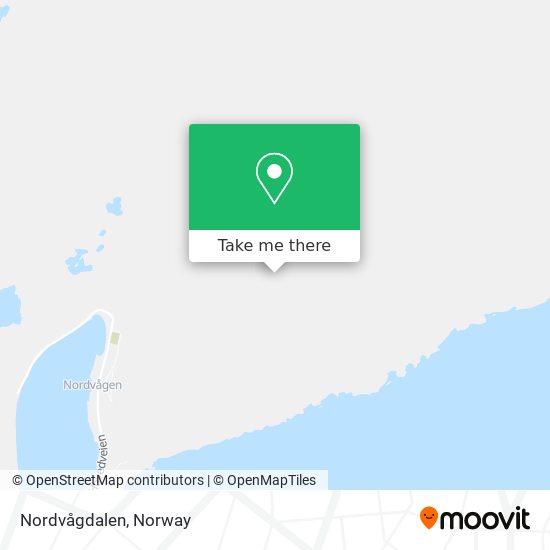 Nordvågdalen map