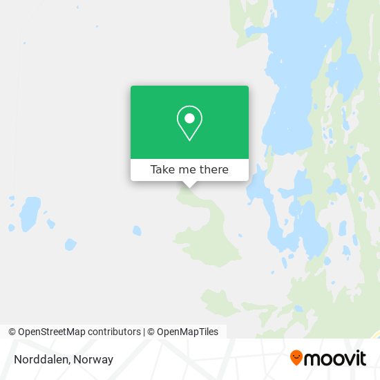 Norddalen map