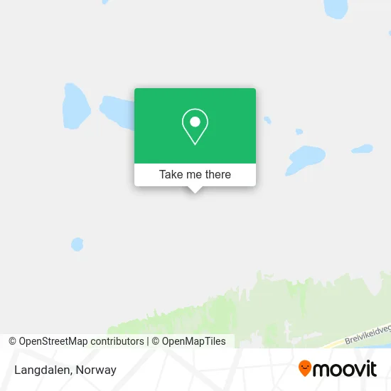Langdalen map