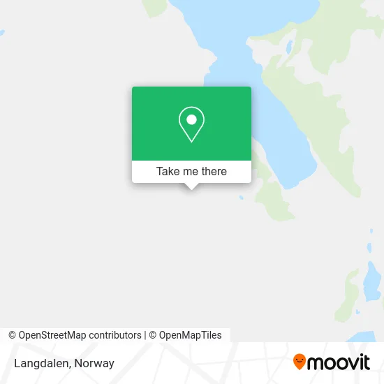 Langdalen map