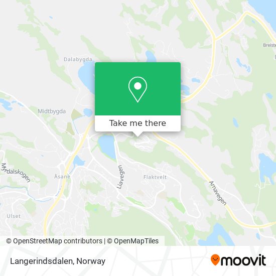 Langerindsdalen map