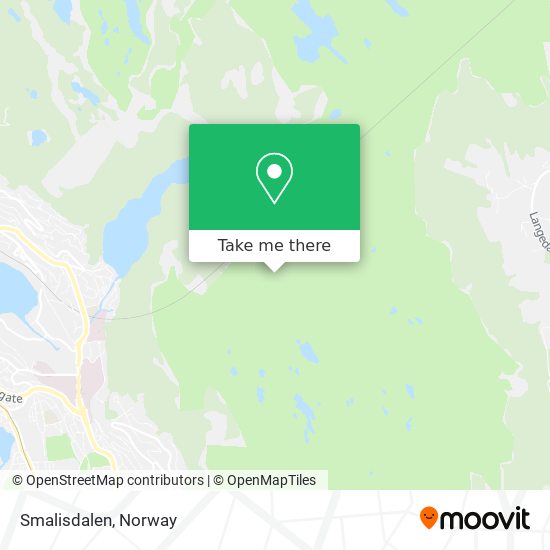 Smalisdalen map