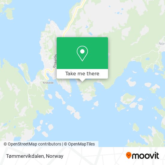 Tømmervikdalen map