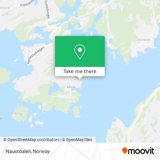 Naustdalen map