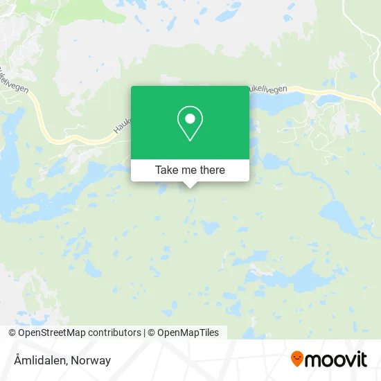 Åmlidalen map