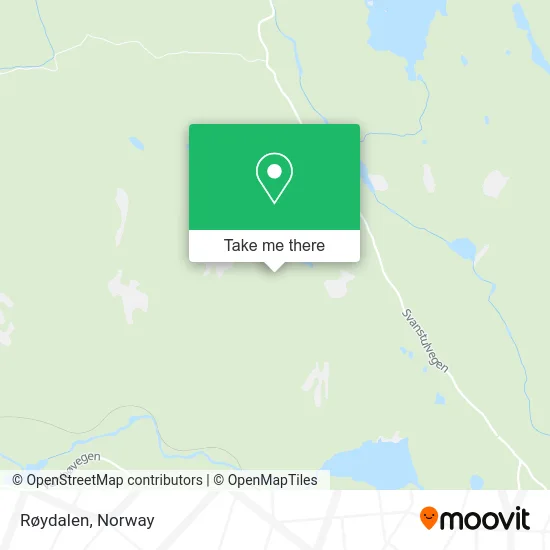 Røydalen map