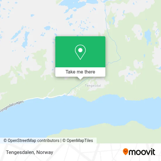 Tengesdalen map