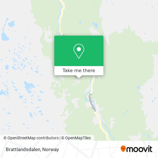 Brattlandsdalen map