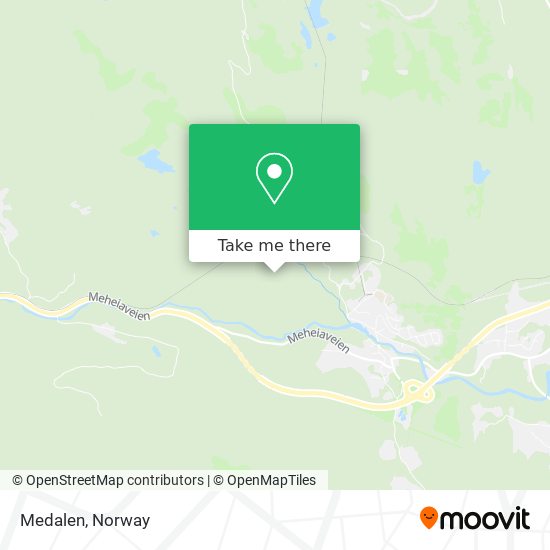 Medalen map