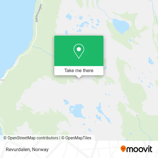 Revurdalen map