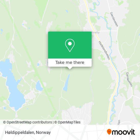 Høldippeldalen map