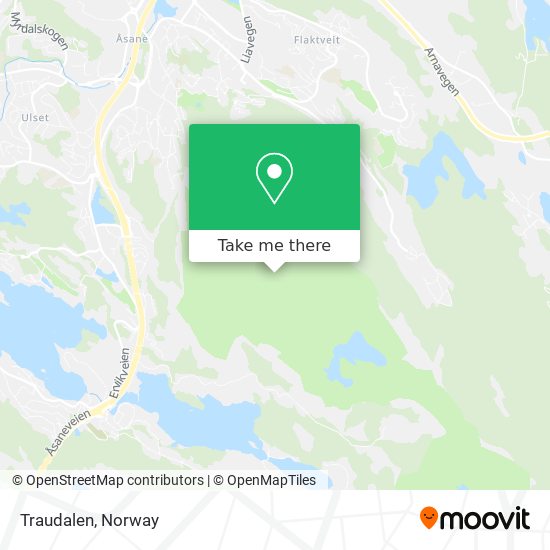 Traudalen map