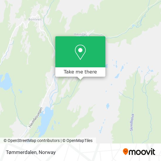 Tømmerdalen map