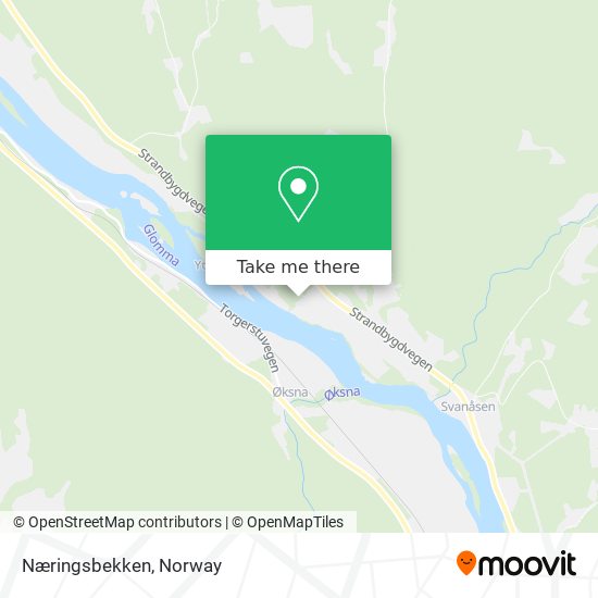 Næringsbekken map