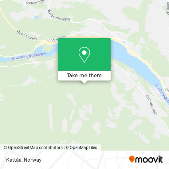 Kattåa map