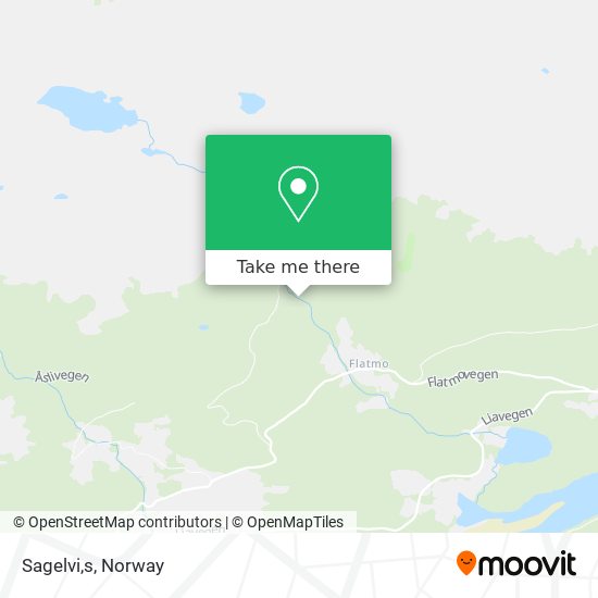 Sagelvi,s map