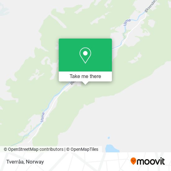 Tverråa map