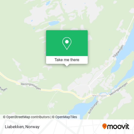 Liabekken map