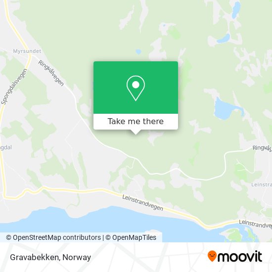 Gravabekken map