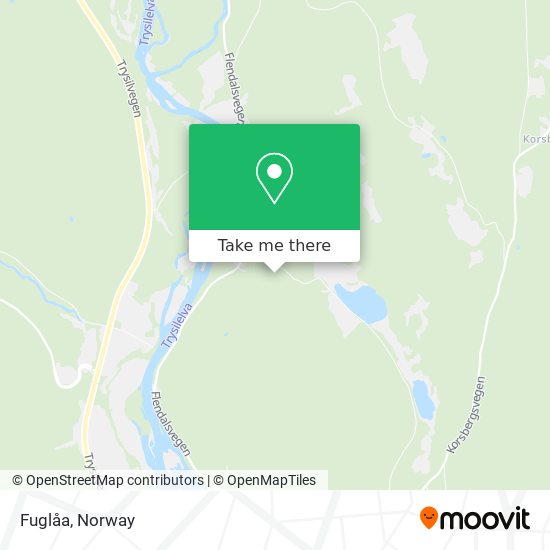 Fuglåa map