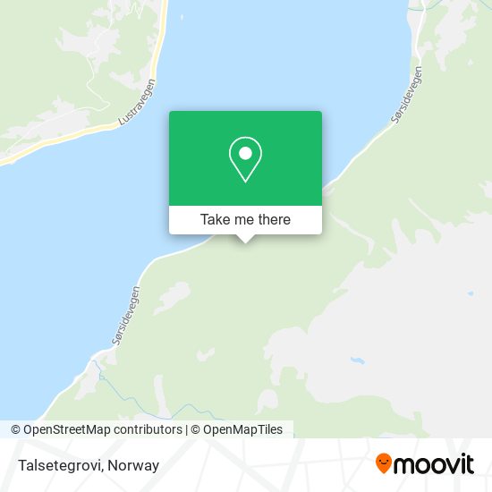 Talsetegrovi map