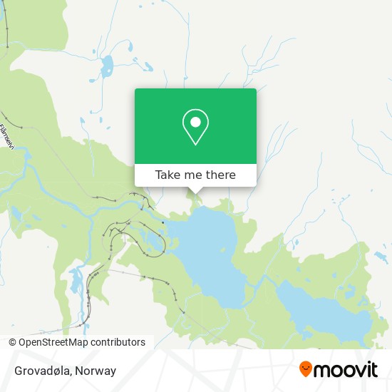 Grovadøla map
