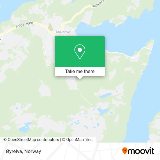 Øyrelva map
