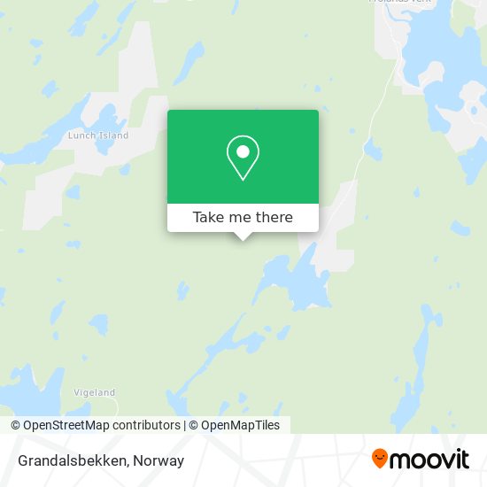 Grandalsbekken map