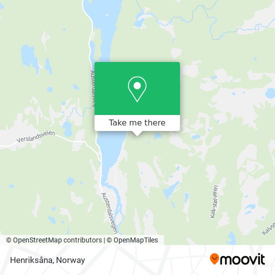 Henriksåna map