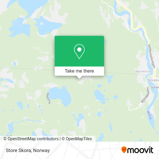 Store Skora map