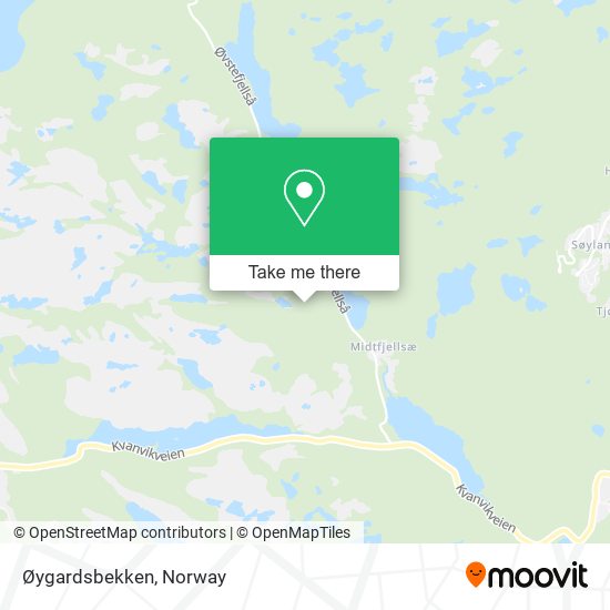 Øygardsbekken map