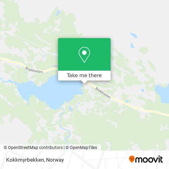 Kokkmyrbekken map