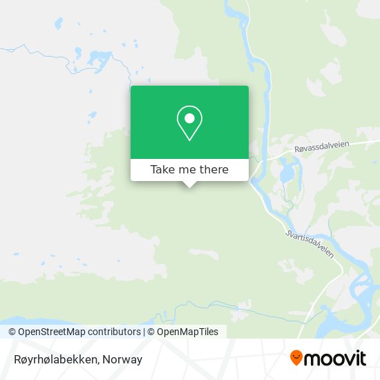 Røyrhølabekken map