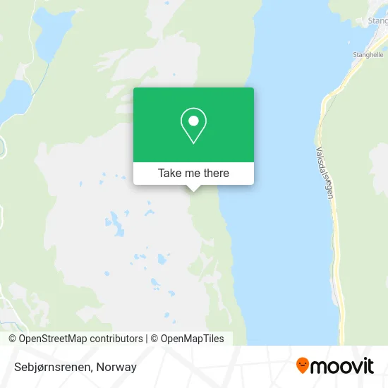 Sebjørnsrenen map