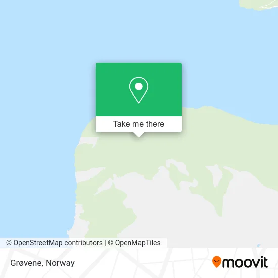 Grøvene map