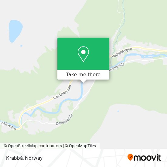 Krabbå map