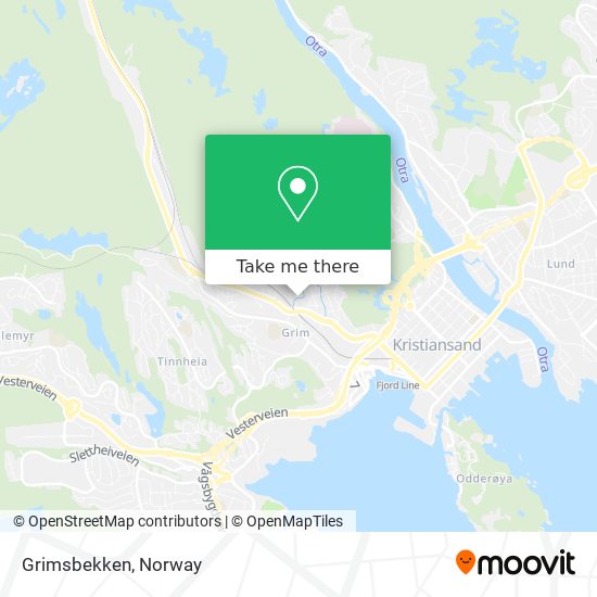 Grimsbekken map