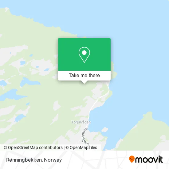 Rønningbekken map