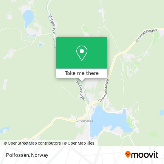 Polfossen map