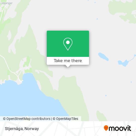 Stjernåga map